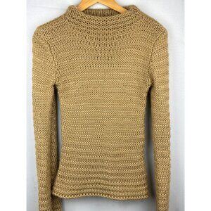 Clifford & Wills Womens Knit Sweater Medium Acrylic & Nylon Beige